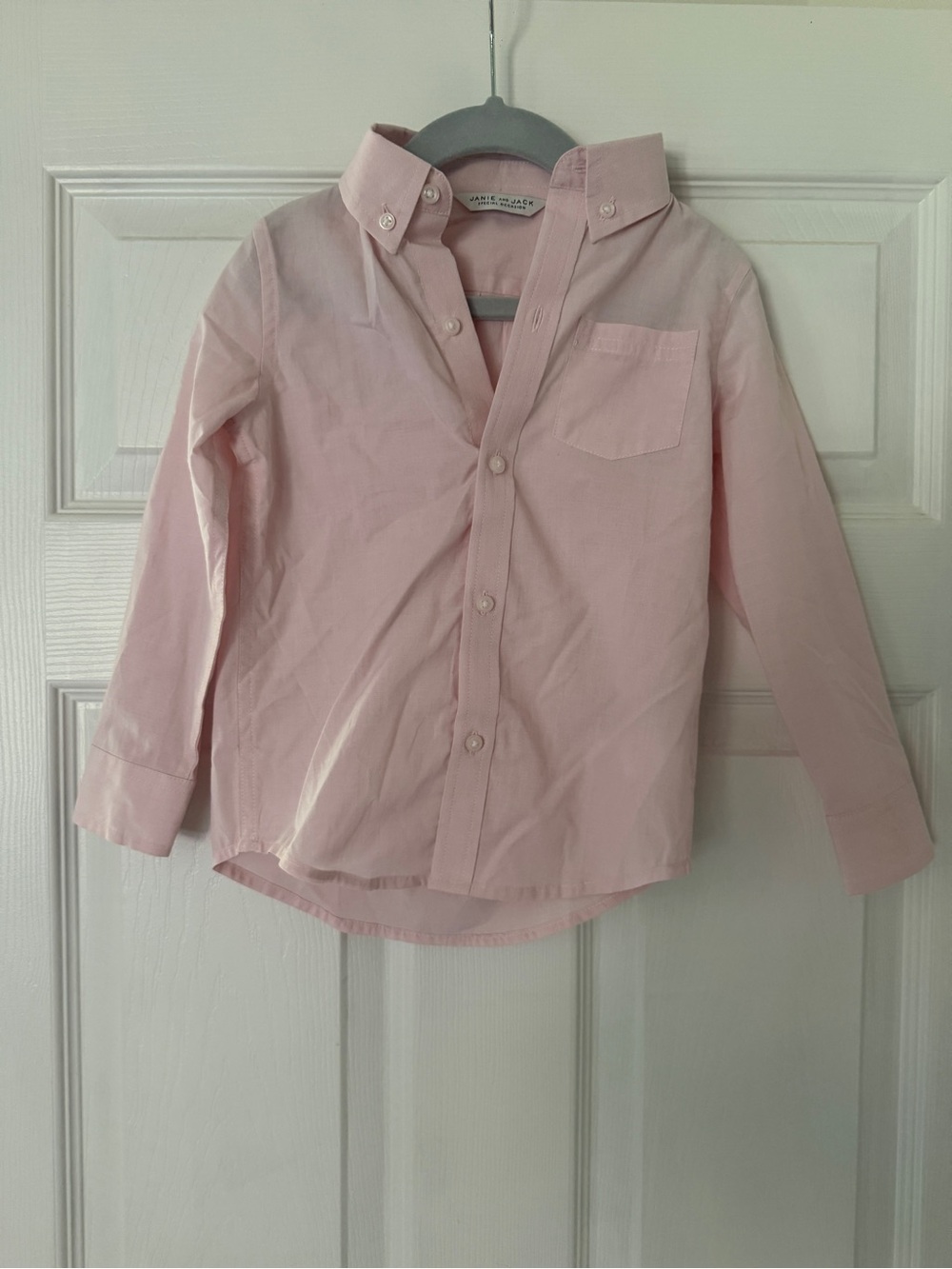 Janie and Jack Pale Pink Dress Shirt